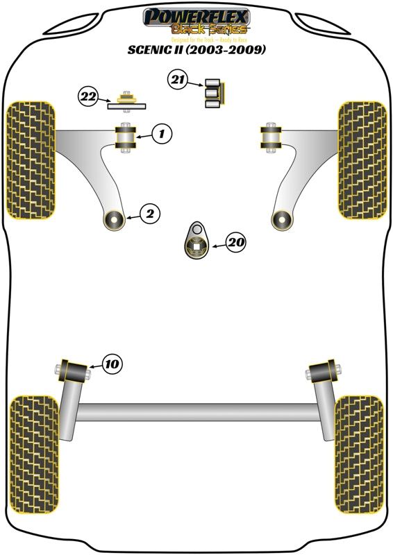 Lower Torque Mount - Track/Msport