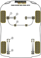 Ford Leaf Spring Mount Front
