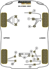 Mazda Front Lower Wishbone Front Bush