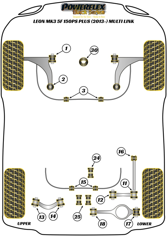 Rear Lower Track Rod Outer Bush