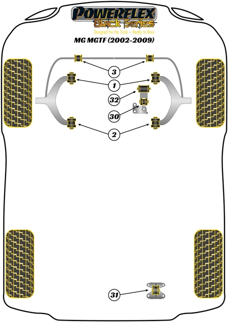 Front Wishbone Rear Bush