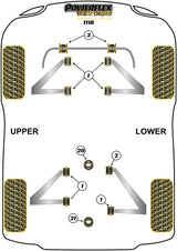 Front Anti Roll Bar Bush 25.4mm