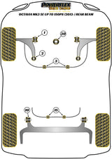 Front Wishbone Rear Bush, Caster Adjustable