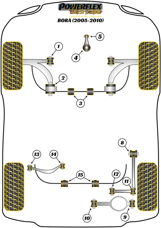 Front Wishbone Rear Bush