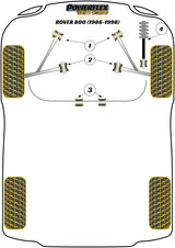 Rover 800 (1986 - 1998) Front Lower Inner Track Control Arm Bush