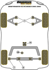 Smart Rear Control Arm Outer Bush