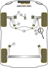 Front Wishbone Front Bush