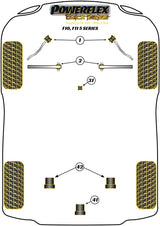 BMW Rear Anti-Roll Bar Bush 16mm