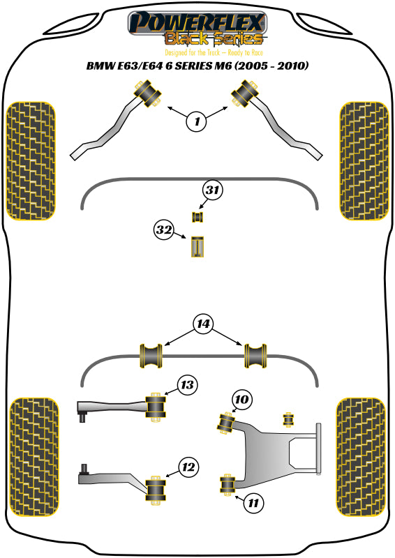 BMW Rear Toe Adjust Inner Bush