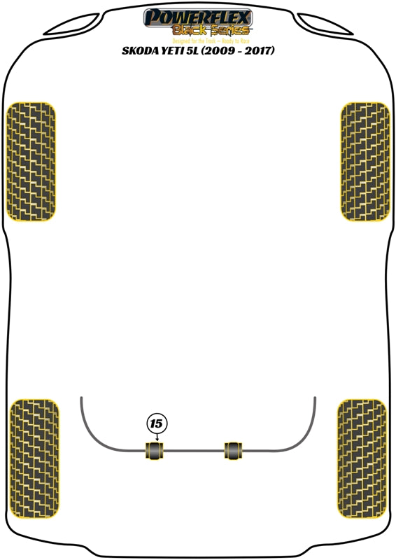 Rear Anti Roll Bar Bush 18.5mm