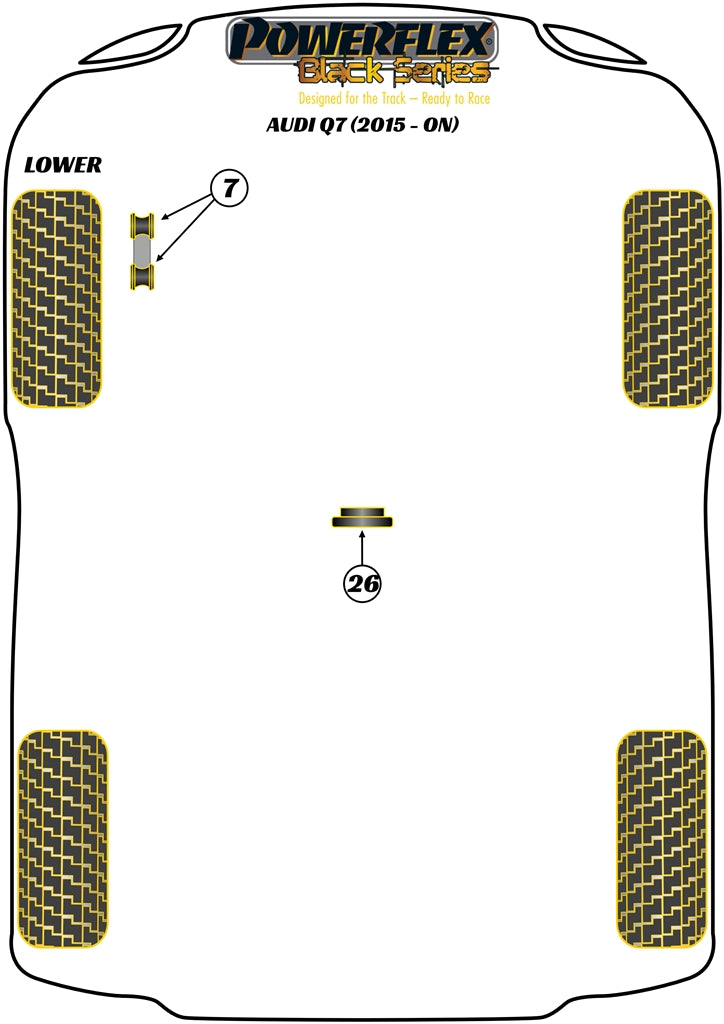 Transmission Mount Insert (Track)