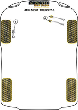 Front Anti Roll Bar Link Bush 10mm