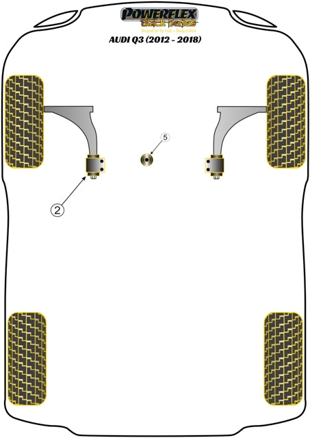 Lower Engine Mount Small Bush