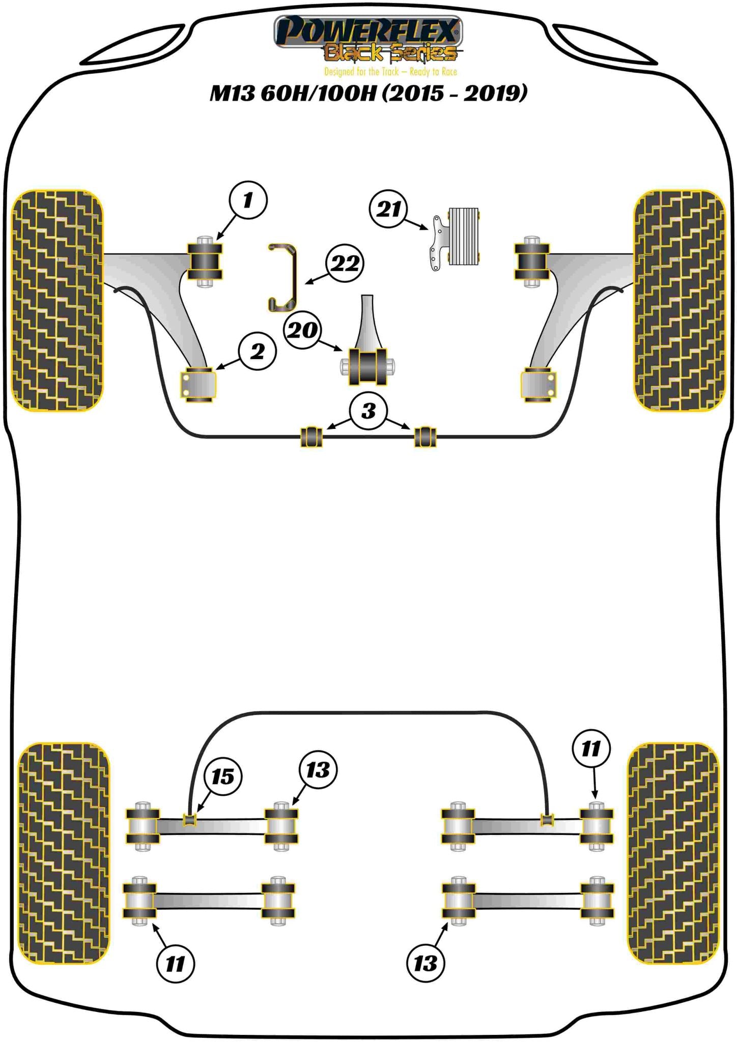 Gearbox Mounting Bush Insert