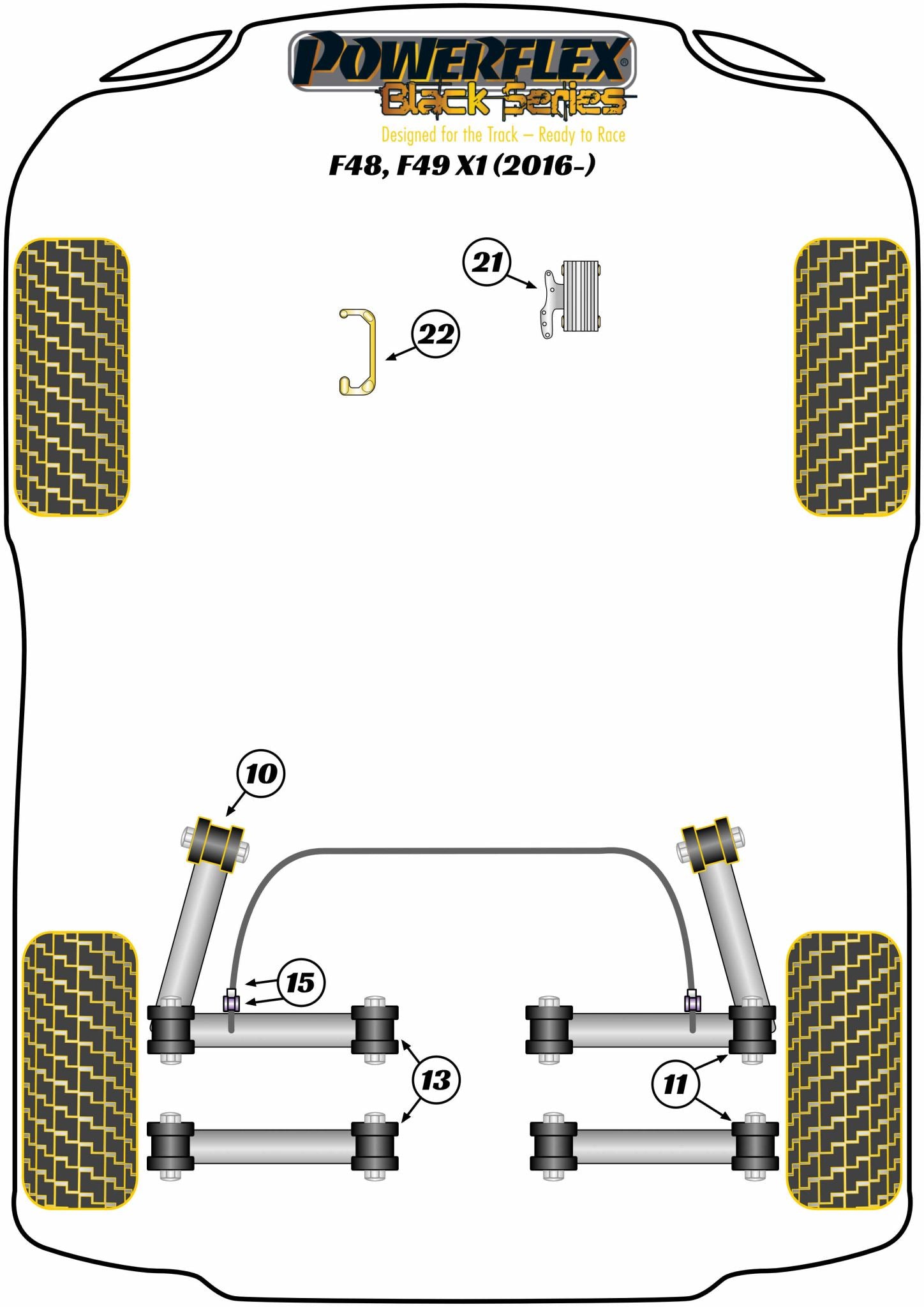 Rear Anti Roll Bar Link Rod Bush