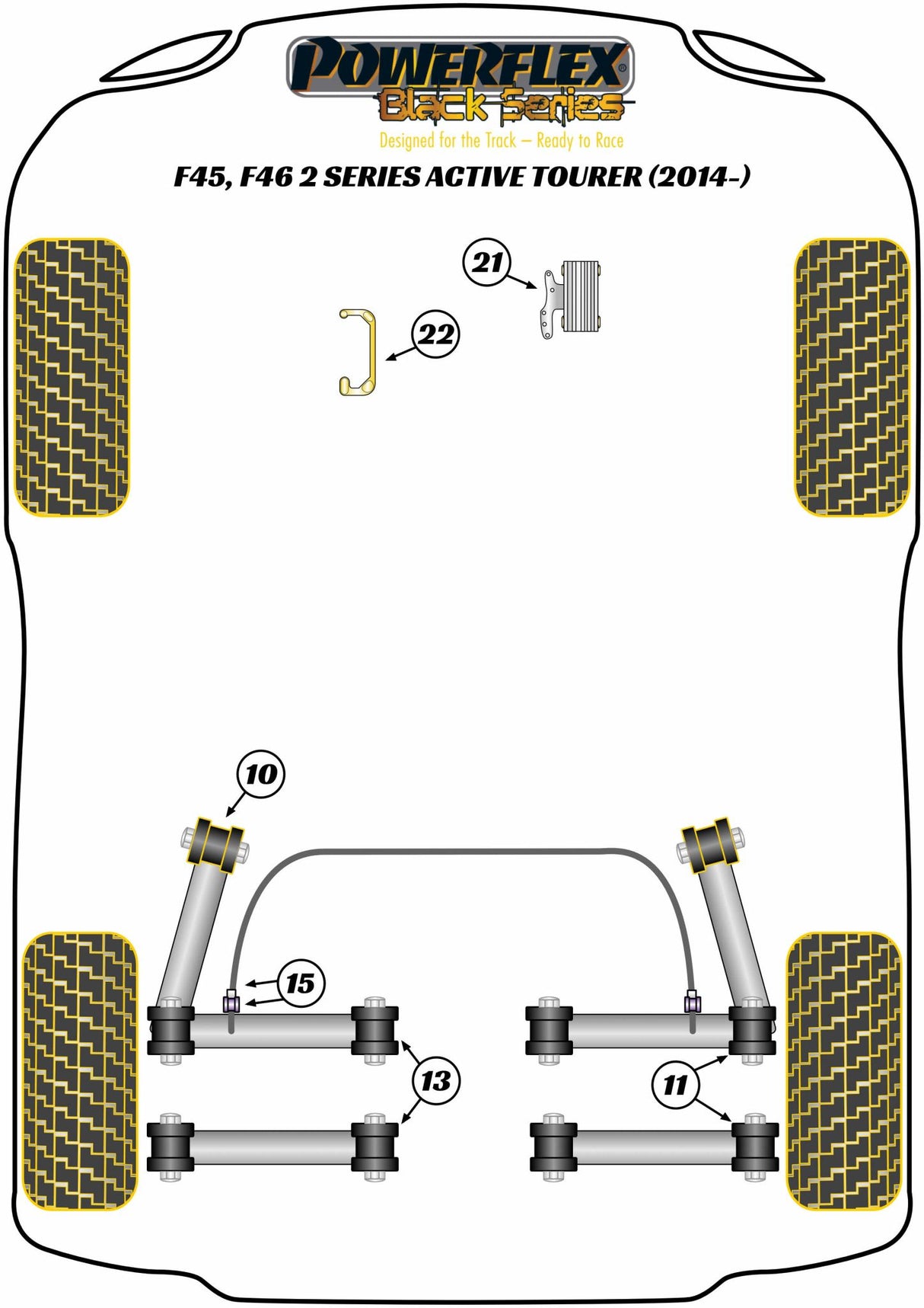 Rear Upper Arm Inner Bush
