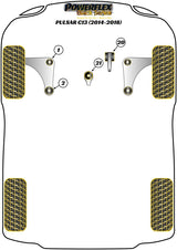 Nissan Front Wishbone Rear Bush