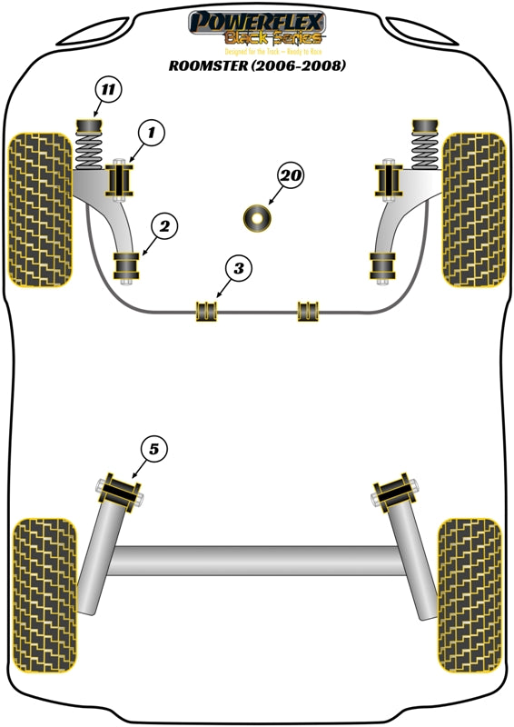 Front Wishbone Rear Bush