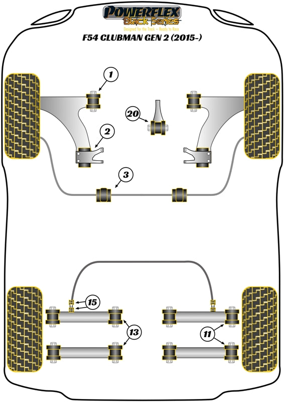 Rear Upper Arm Inner Bush