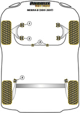 Vauxhall / Opel Front Wishbone Rear Bush