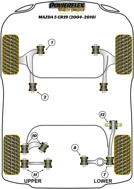 Rear Trailing Arm Blade Bush