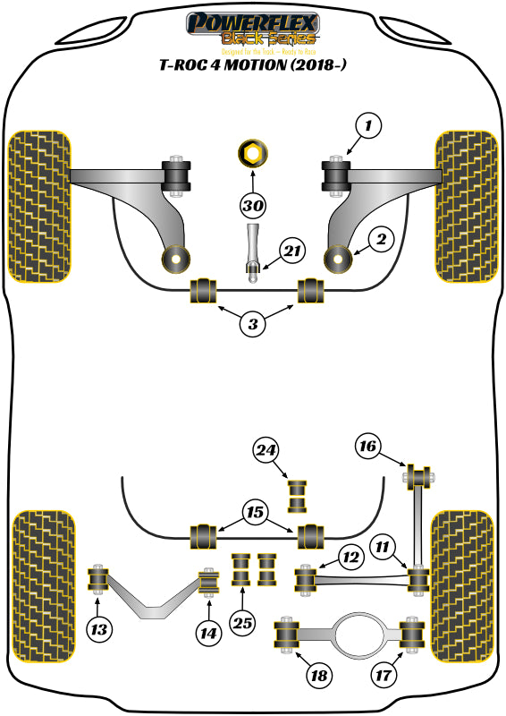 Lower Engine Mount (Large) Insert