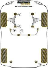 Front Lower Wishbone Front Bush