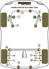 Subaru Rear Lateral Link Bush