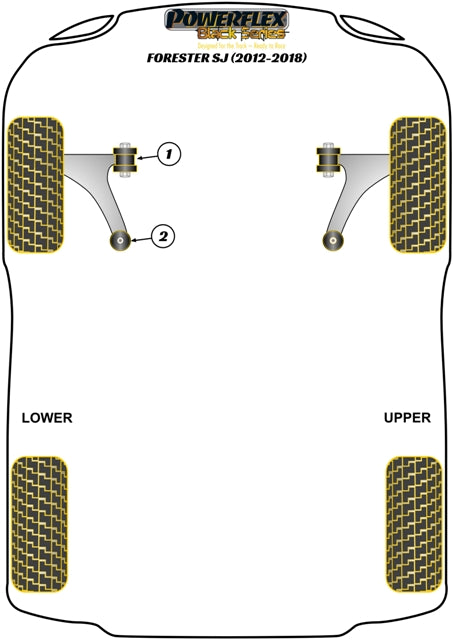 Subaru Front Wishbone Rear Bush