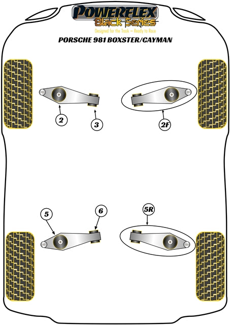 Porsche Front Engine Mount Bush