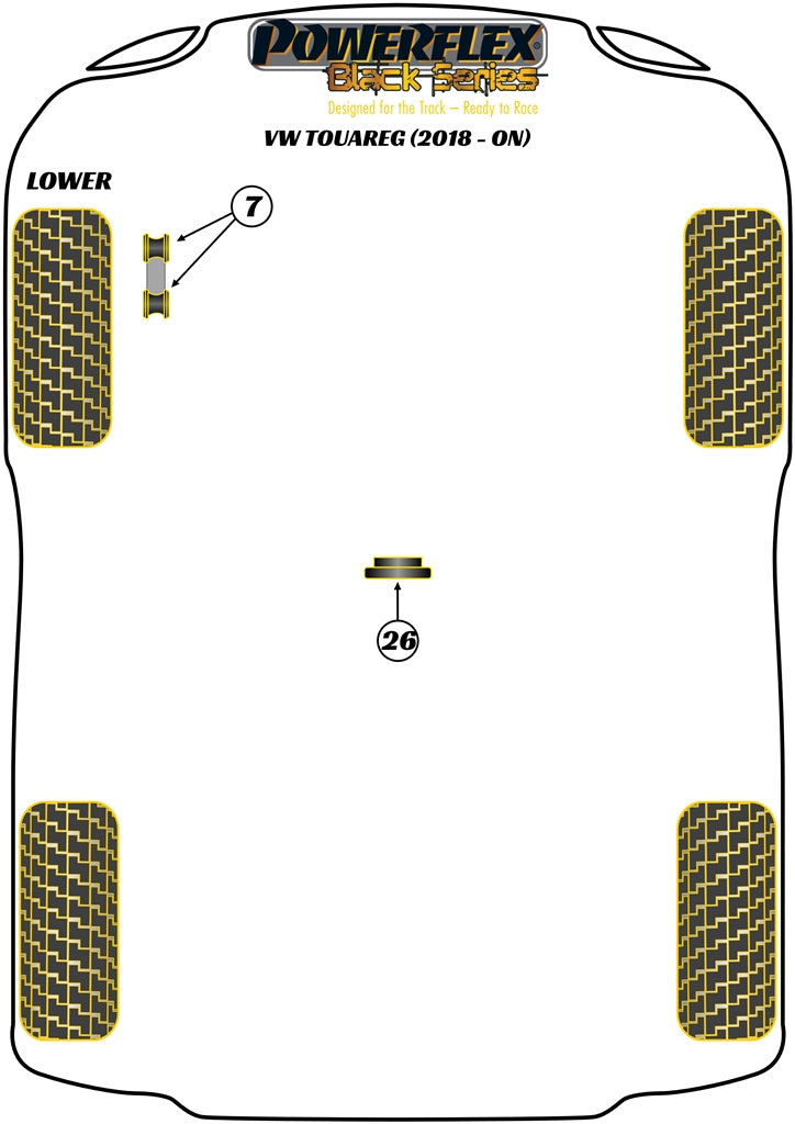 Transmission Mount Insert (Track)