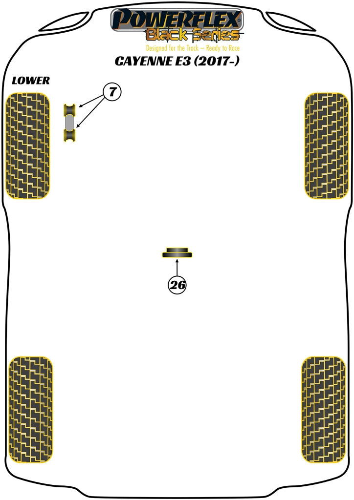 Front Anti Roll Bar Link Bush 10mm