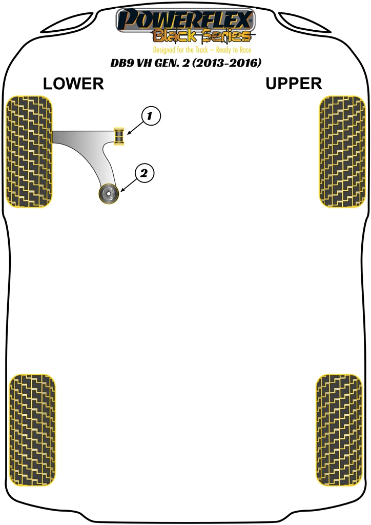 Aston Martin Front Lower Wishbone Rear Bush