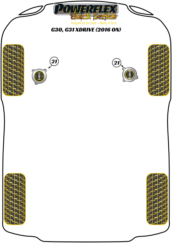 BMW Engine Mount Insert Kit