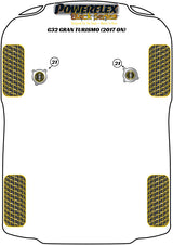 BMW Engine Mount Insert Kit