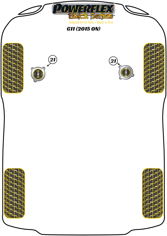 BMW Engine Mount Insert Kit