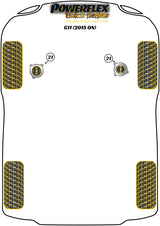 BMW Engine Mount Insert Kit