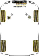 BMW Engine Mount Insert Kit
