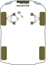 Renault Lower Engine Mount Insert