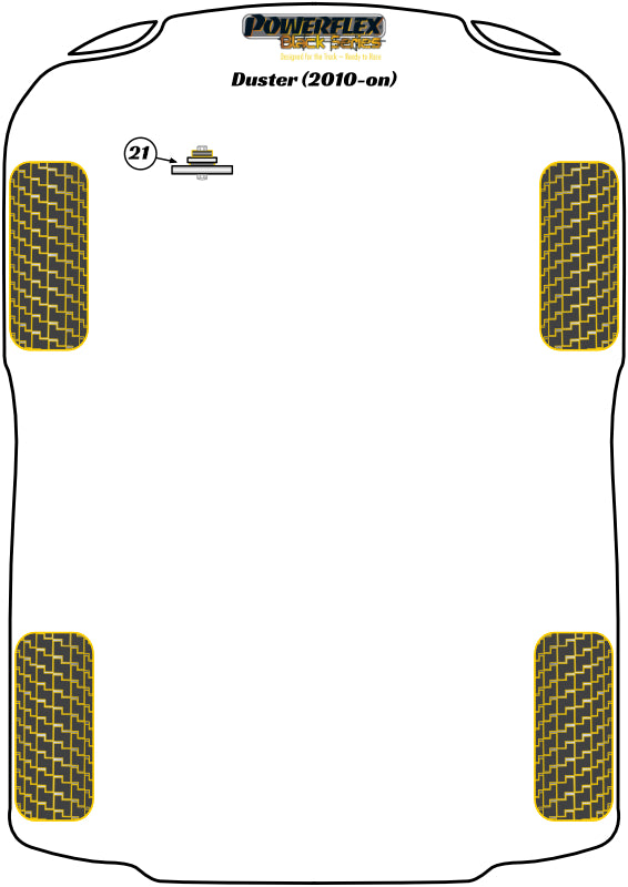 Gearbox Mounting Bush Insert