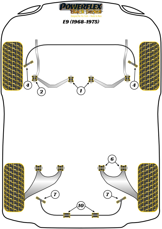 BMW Rear Trailing Arm Bush Adjustable