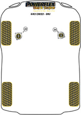 BMW Engine Mount Insert Kit