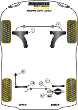 Front Wishbone Front Bush