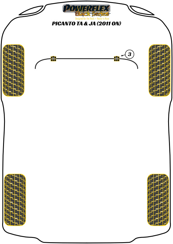 Front Anti Roll Bar Bush 22.5mm