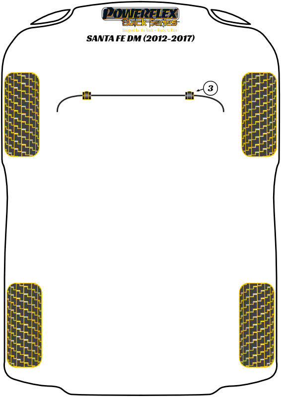 Front Anti Roll Bar Bush 22.5mm