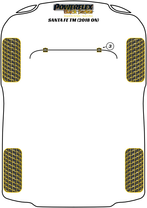 Front Anti Roll Bar Bush 22.5mm