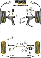 Rear Upper and Lower Spring Isolator Pads
