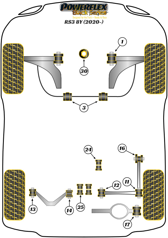 Rear Diff Front Mounting Bush