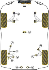Rear Upper Arm Inner Front Bush ADJUSTABLE