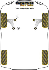 Front Wishbone Rear Bush  suits Toyota